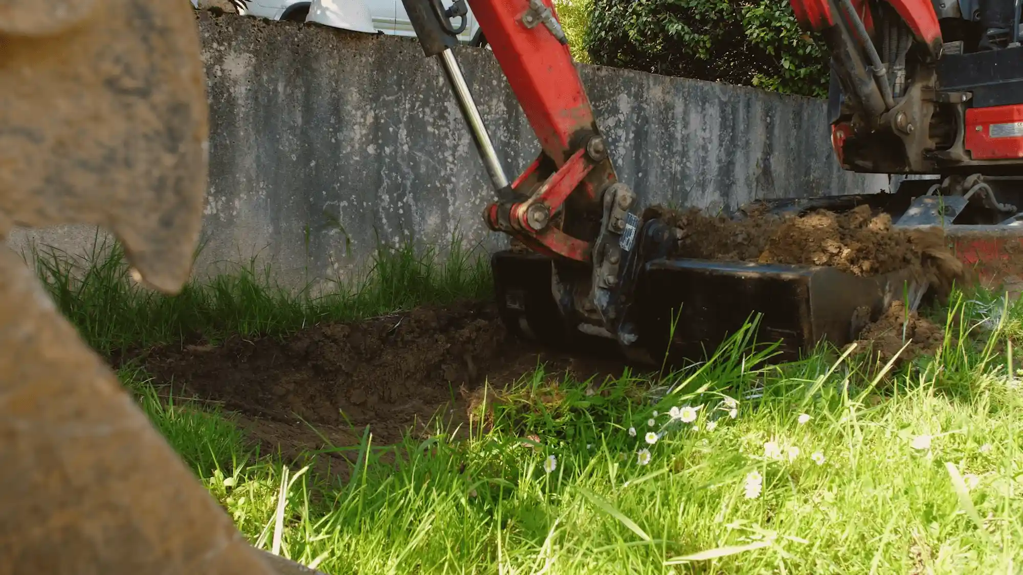 Travaux de terrassement